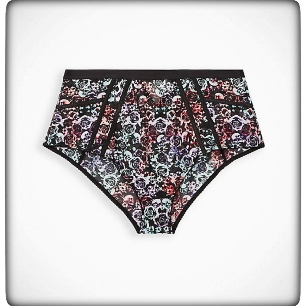 TORRID☆Mesh High-Rise Cheeky Panty